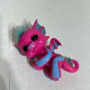 Fingerlings Baby Dragon NOA Teal Glitter Dragon Pink Fingerling WowWee, Works!